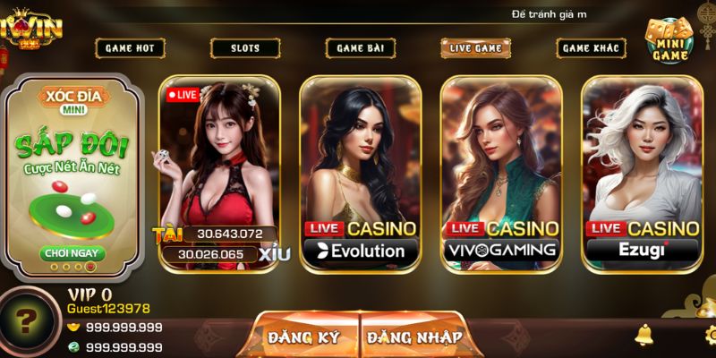 Live Casino Với Dealer Thật