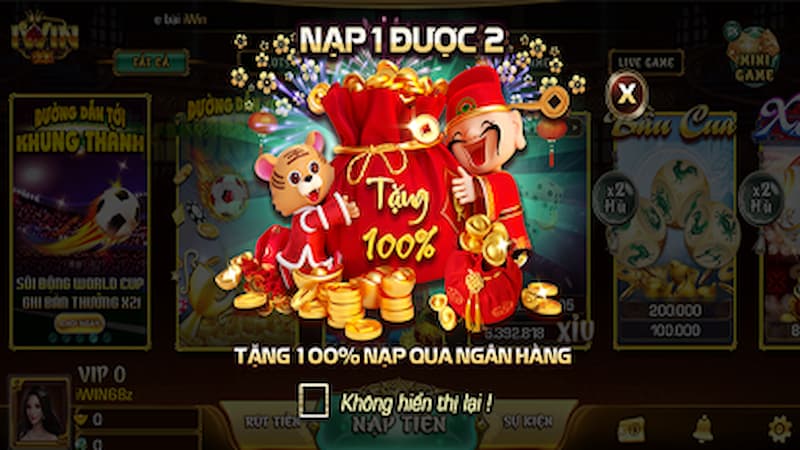 Khuyến mãi VIP Lợi ích của Khuyến mãi VIP tại Iwin