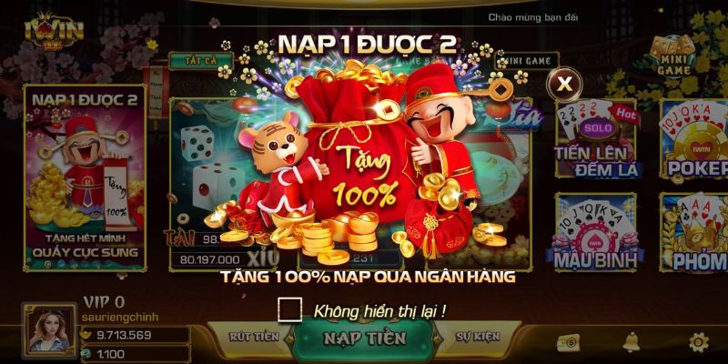 Nạp tiền Iwin Lợi ích khi Nạp tiền Iwin